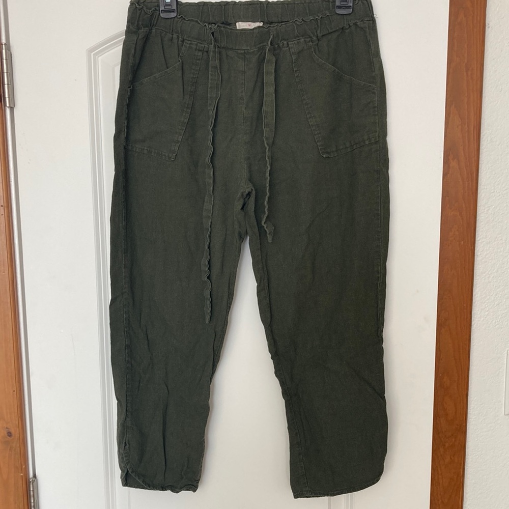 Womens green pants